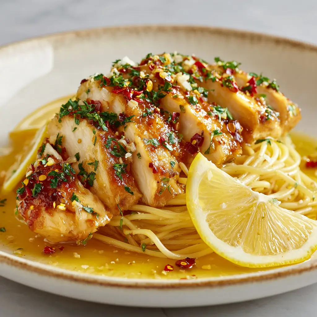 Olive Garden Chicken Scampi Serves 4 6