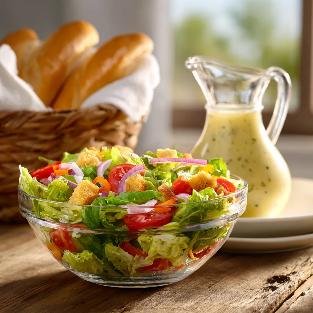Olive Garden Our Famous Jumbo House Salad includes 12 Breadstick Serves 6