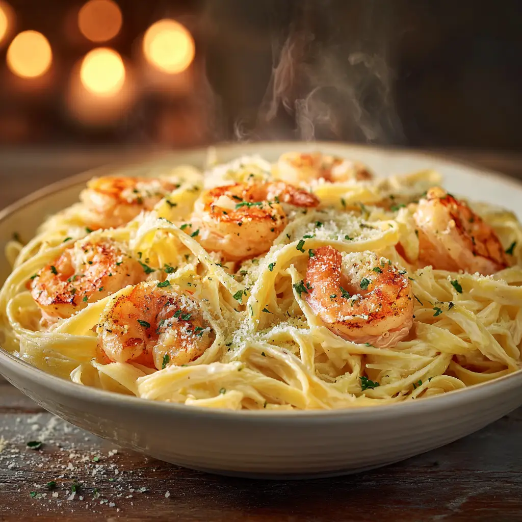 Olive Garden Shrimp Alfredo