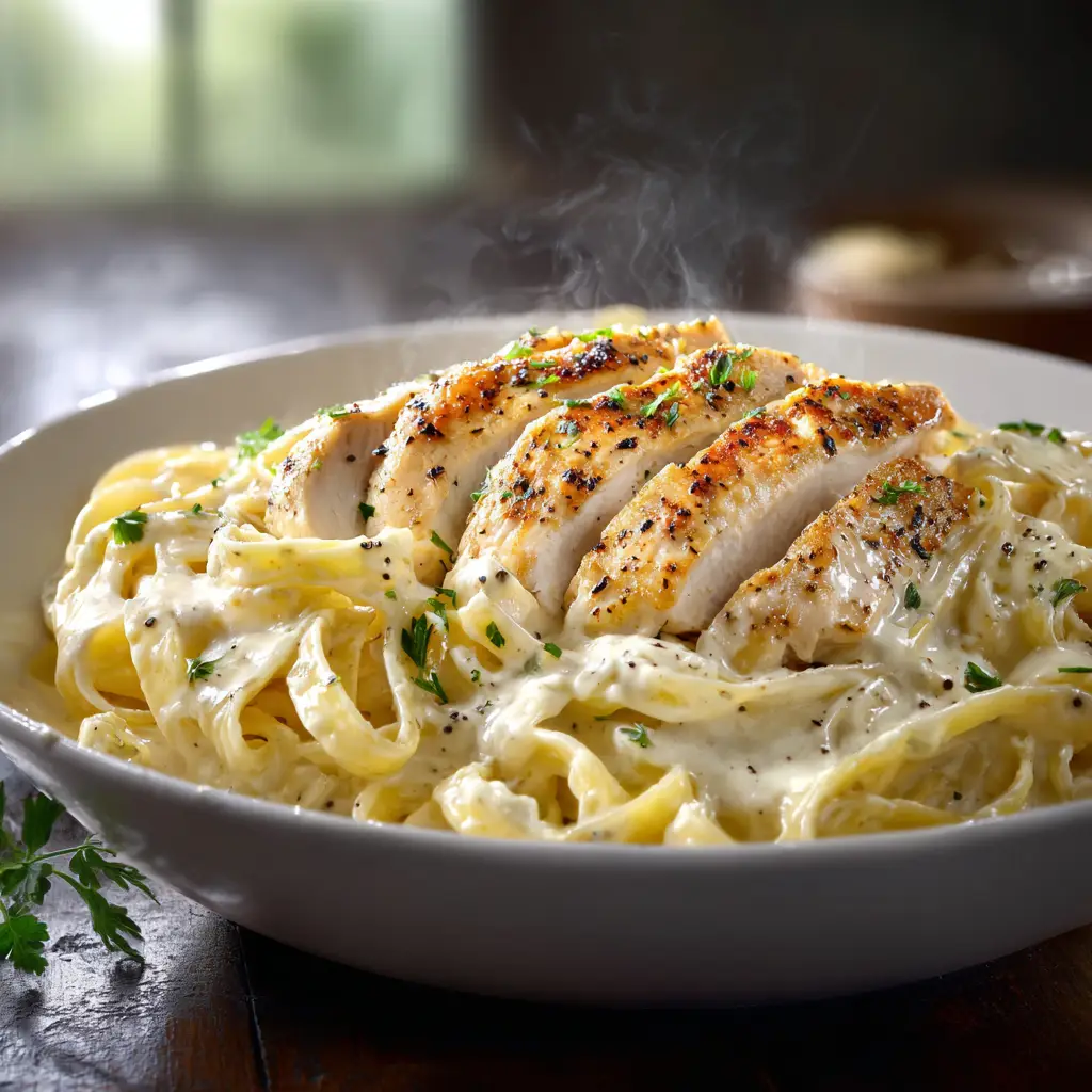 Olive Garden Chicken Alfredo Serves 4 6
