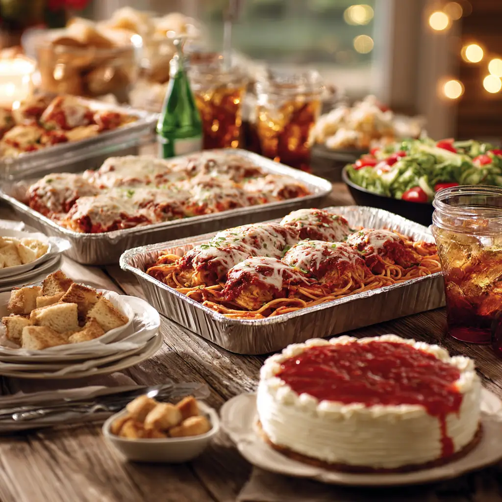 Olive Garden Chicken Parmigiana Combination Serves 8 14