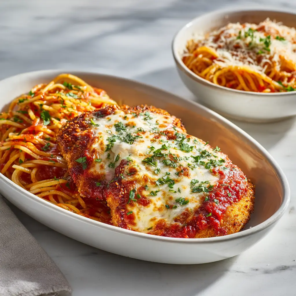 Olive Garden Eggplant Parmigiana V