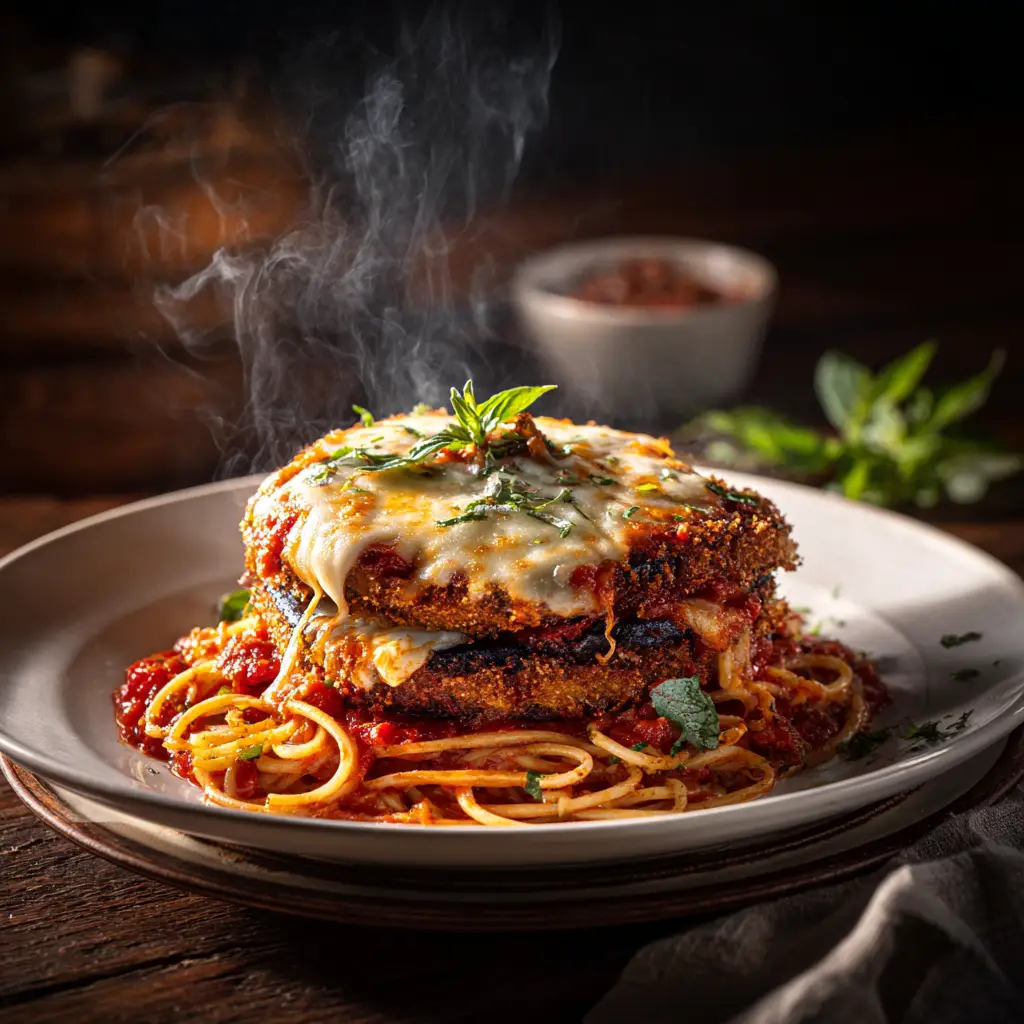 Olive Garden Eggplant Parmigiana V