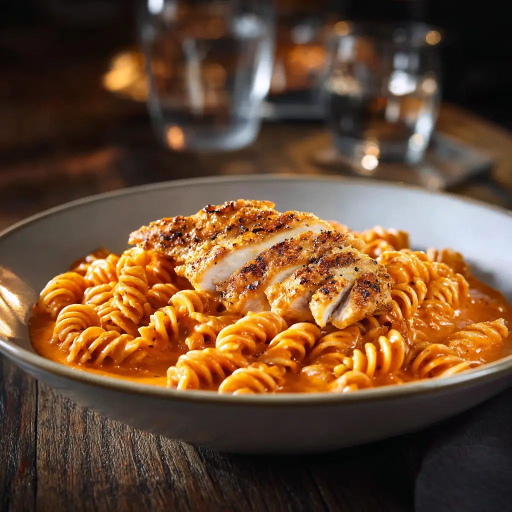 Olive Garden Kids Grilled Chicken with Rotini Pasta Marinara