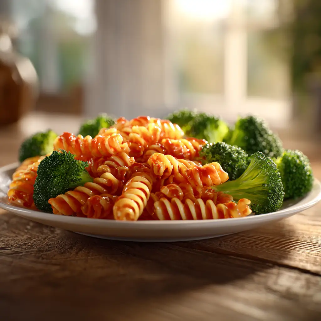 Olive Garden Rotini with Marinara kids