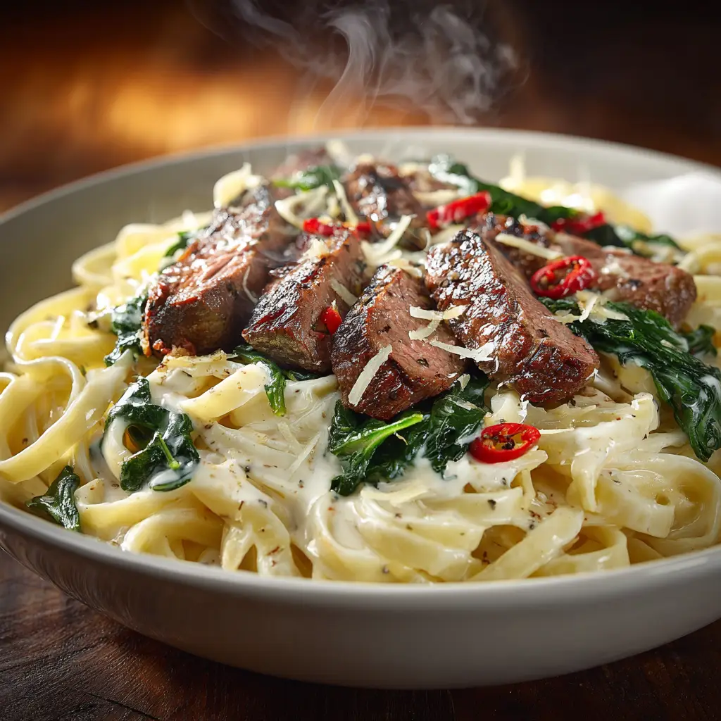 Olive Garden Steak Gorgonzola Alfredo