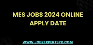 MES Jobs 2024 Online Apply Date
