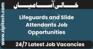 Lifeguards and Slide Attendants Job Opportunities