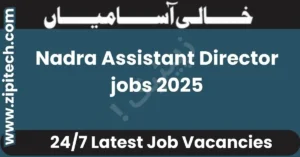 Nadra Assistant Director jobs
