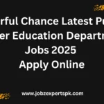 Powerful Chance Latest Punjab Higher Education Department Jobs 2025 Apply Online