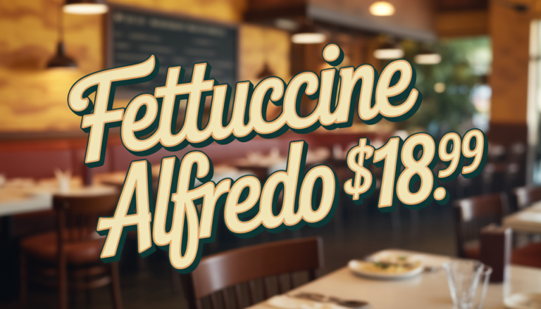 Olive Garden Fettuccine Alfredo Menu Prices 2026